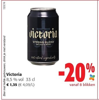 Colruyt Victoria 8.5% Vol 33cl aanbieding