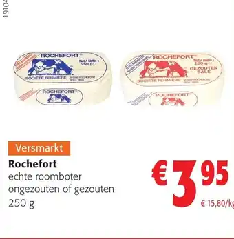 Rochefort Echte Roomboter Ongezouten of Gezouten 250g