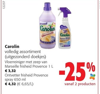 Colruyt Carolin Volledig Assortiment aanbieding