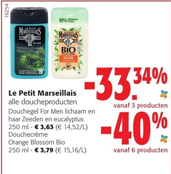 Colruyt Le Petit Marseillais Alle Doucheproducten aanbieding