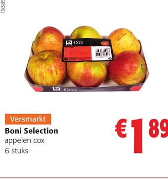 Colruyt Boni Selection Appelen Cox 6 Stuks aanbieding