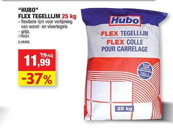 Hubo Hubo flex tegellijm aanbieding