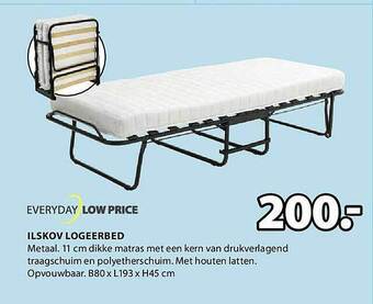 Jysk Ilskov logeerbed aanbieding