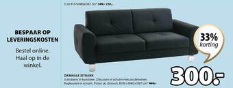 Jysk Damhale zitbank aanbieding