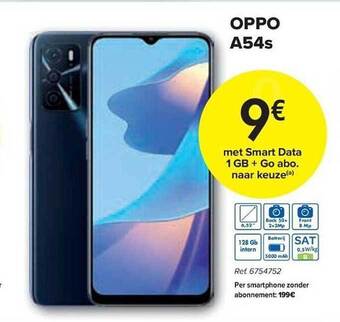 Oppo a54s