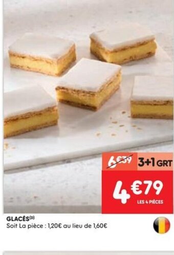 Glaces Les 4 pieces
