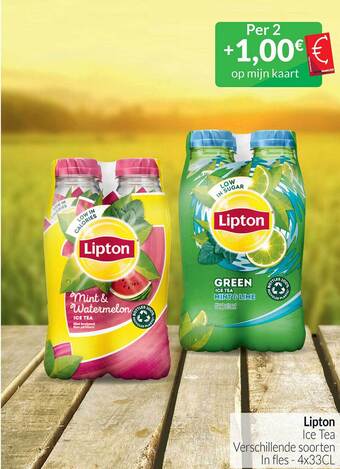 Intermarché Lipton ice tea aanbieding