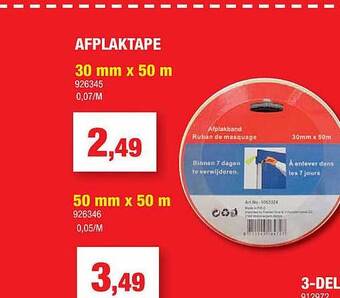 Afplaktape