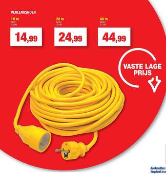 Hubo Verlengsnoer aanbieding