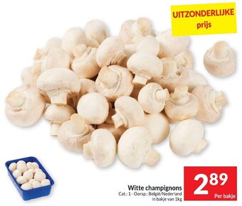 Intermarché Witte champignons aanbieding