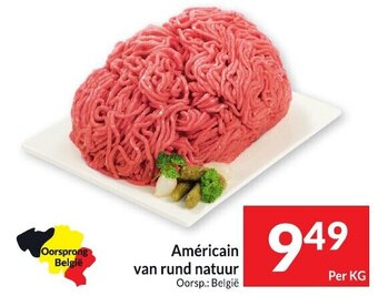Intermarché Americain van rund natuur aanbieding