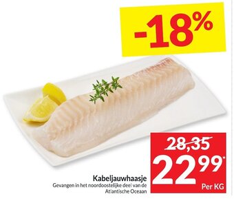 Intermarché Kabeljauwhaasje aanbieding