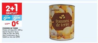 Pommes De Terre 530g
