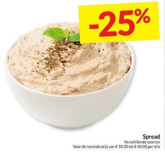 Intermarché Spread aanbieding