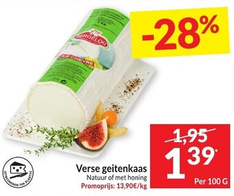 Intermarché Verse geitenkaas aanbieding