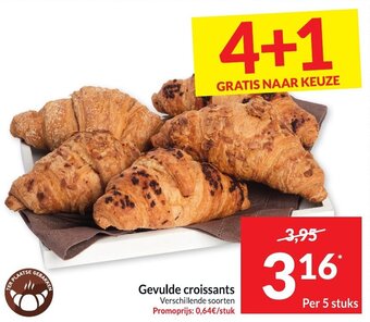 Intermarché Gevulde croissants aanbieding