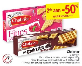 Intermarché Chabrior Gaufrette aanbieding