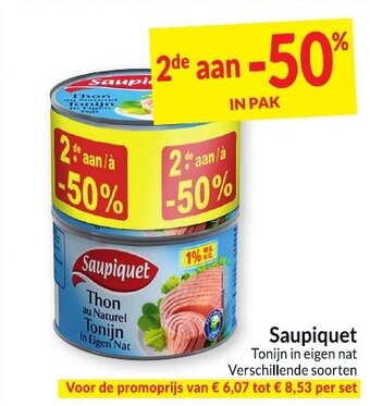 Intermarché Saupiquet aanbieding