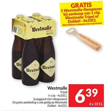 Intermarché Westmalle Tripel aanbieding