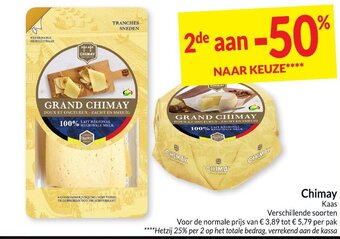 Intermarché Chimay Kaas aanbieding