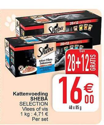 Cora Kattenvoeding sheba aanbieding