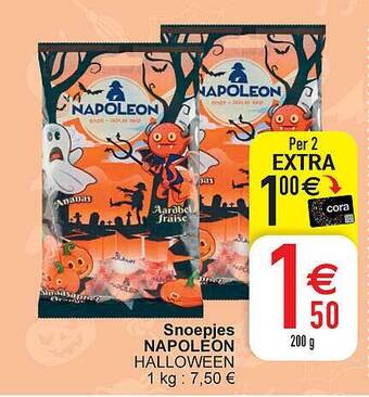 Cora Snoepjes napoleon aanbieding