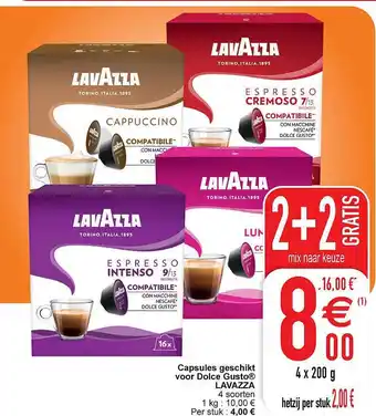 Cora Capsules geschikt voor dolce gusto lavazza aanbieding