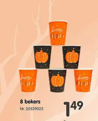 8 bekers
