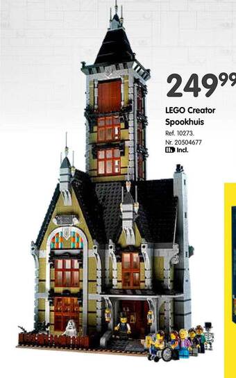 Fun Lego creator spookhuis aanbieding