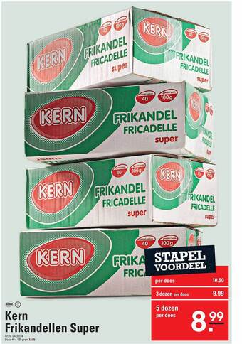 Sligro Kern frikandellen super aanbieding