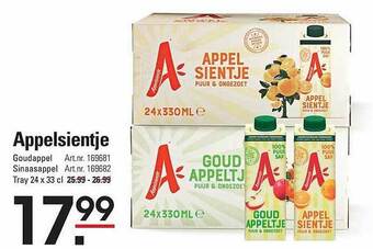 Sligro Appelsientje aanbieding