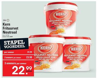 Sligro Kern frituurvet neutraal aanbieding