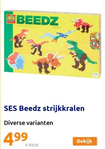 Action Ses Beedz Strijkkralen aanbieding