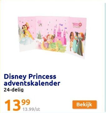 Action Disney Princess Adventskalender 24 Delig aanbieding