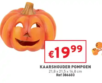 Trafic Kaarshouder Pompoen 21.8 x 21.5 x 16.8cm aanbieding