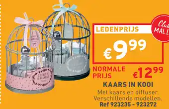 Trafic Kaars in Kooi Met Kaars en Diffuser. aanbieding