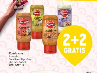Delhaize Pauwels Koude Saus aanbieding