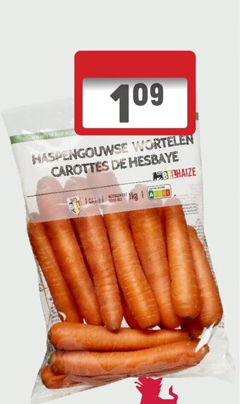 Delhaize Haspengouwse Wortelen 1Kg aanbieding