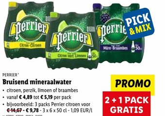 Lidl Bruisend mineraalwater aanbieding