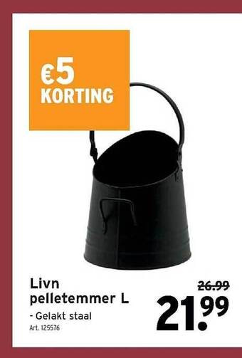 GAMMA Livn pelletemmer l aanbieding