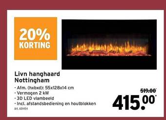 GAMMA Livn hanghaard nottingham aanbieding
