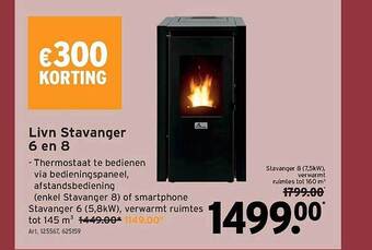 GAMMA Livn stavanger 6 en 8 aanbieding