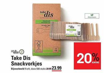 Sligro Take dis snackvorkjes aanbieding