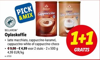 Lidl Bellarom oploskoffie aanbieding