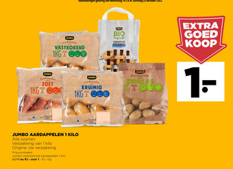 Jumbo aardappelen 1 kilo