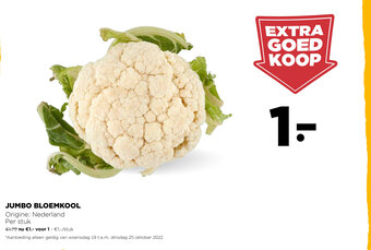 Jumbo Jumbo bloemkool aanbieding