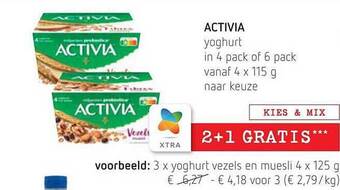 Activia yoghurt