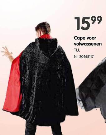 Cape voor volwassenen