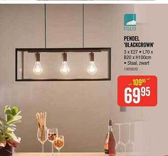 HandyHome Pendel blackcrown aanbieding