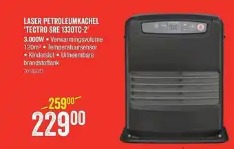 Laser petroleumkachel tectro